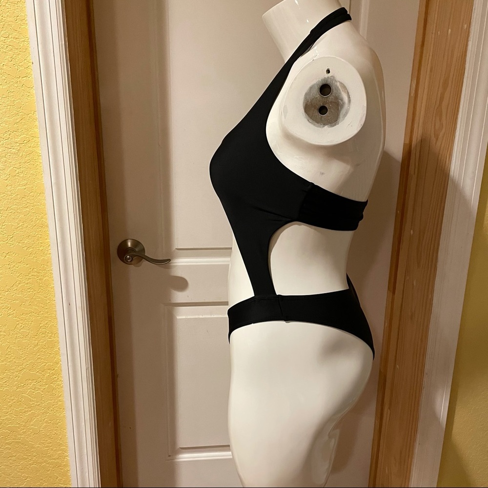 Betty Jade Swim black onepiece swimsuit - Picture 3 of 5